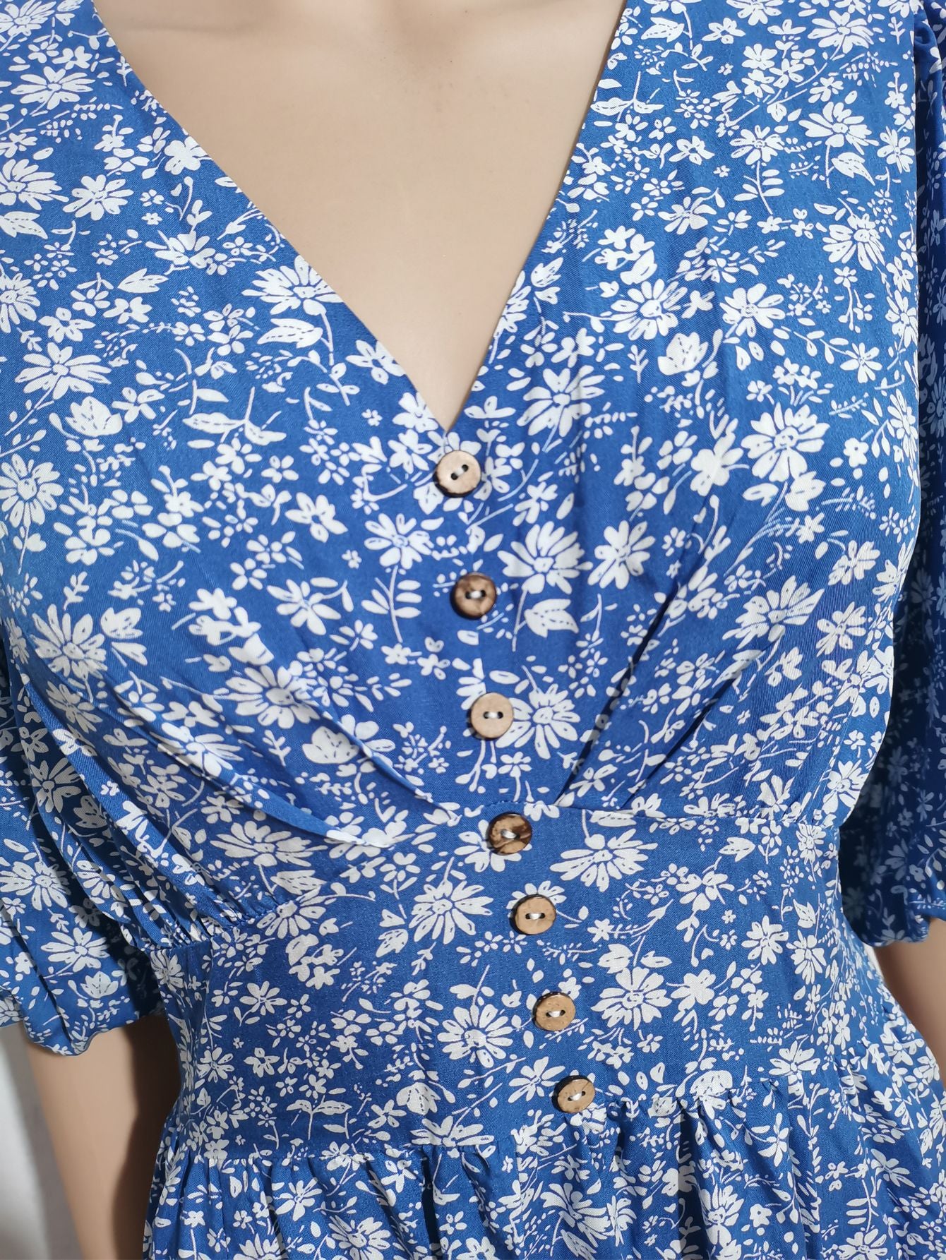 Casual V Neck Summer Bohemia Beach Dresses