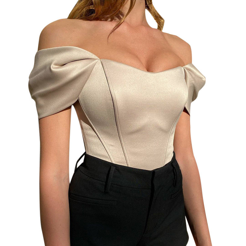 Sexy Off The Shoulder Jumpsuits Basic Tops