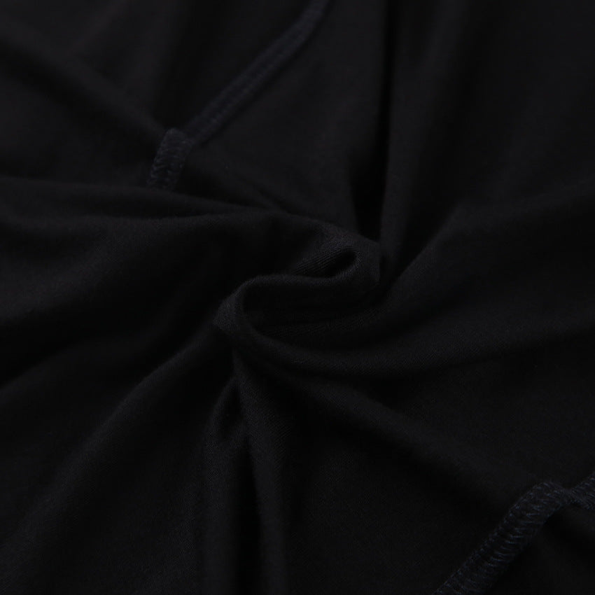 Sexy High Neck Elastic Knitted Mini Sheath Dresses