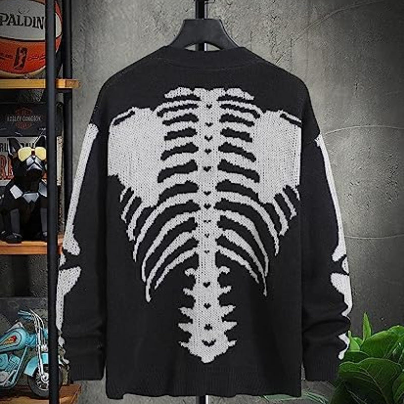 Fashion Halloween Winter Knitted Cardigan Sweaters