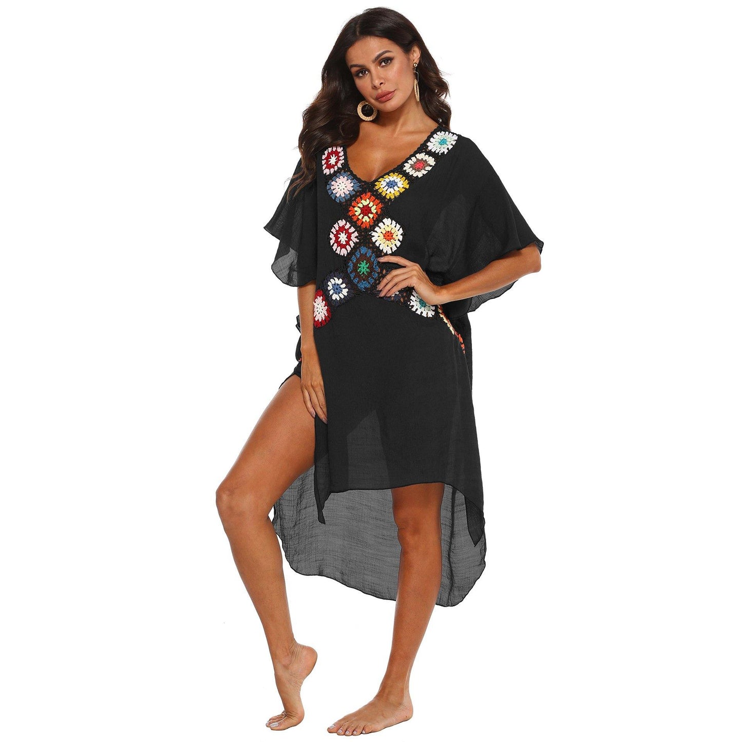Women Summer Beach Bikini Cover Ups-STYLEGOING