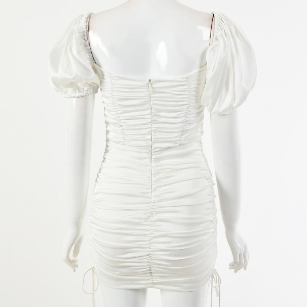 Sexy White Fashon Bodycon Short Mini Dresses