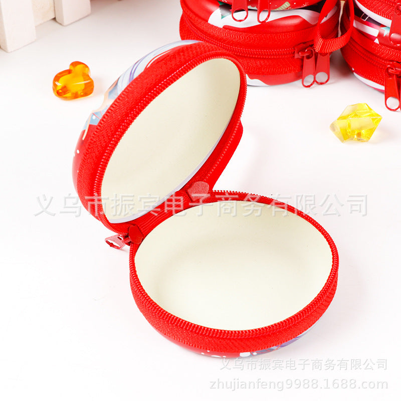Merry Christmas Square Shaped Coins Storage Bag 10pcs/Set