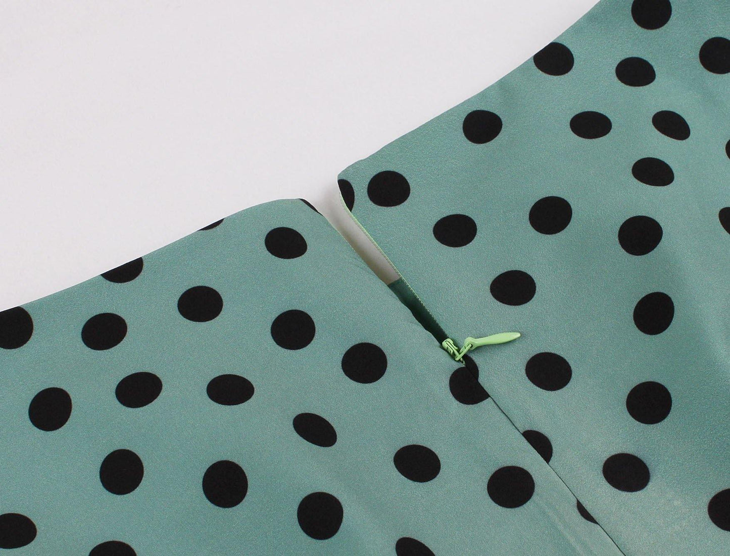 Women Summer Dot Print Retro Dresses-STYLEGOING