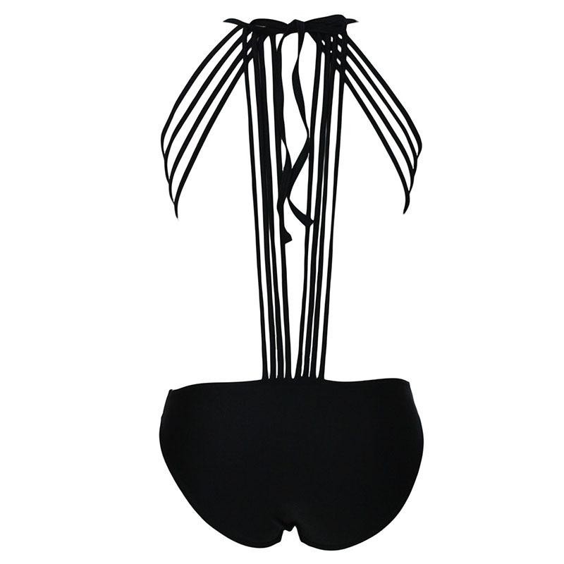Sexy Summer White Black Swimsuits-STYLEGOING
