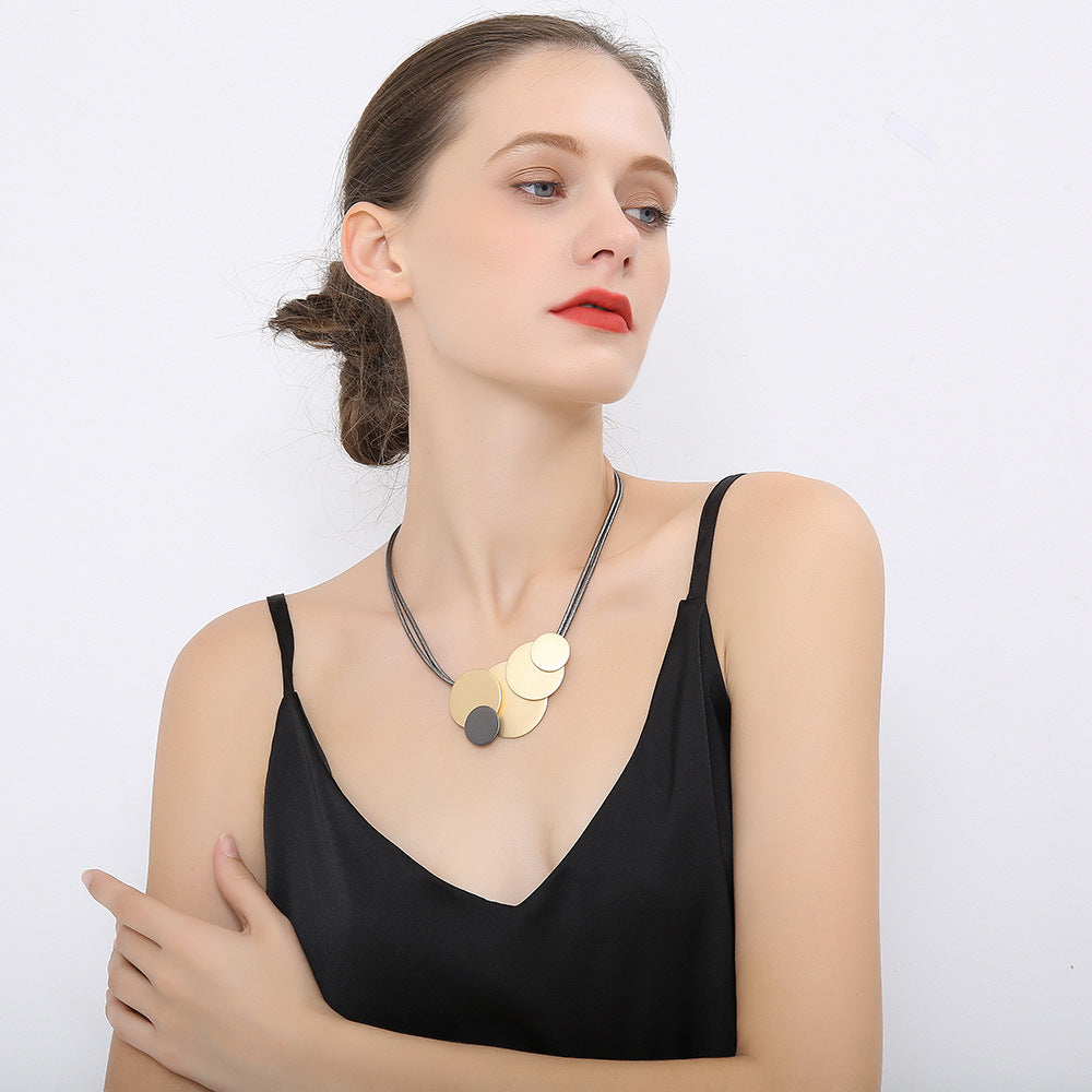 Vintage Classy Women Clavicle Necklaces