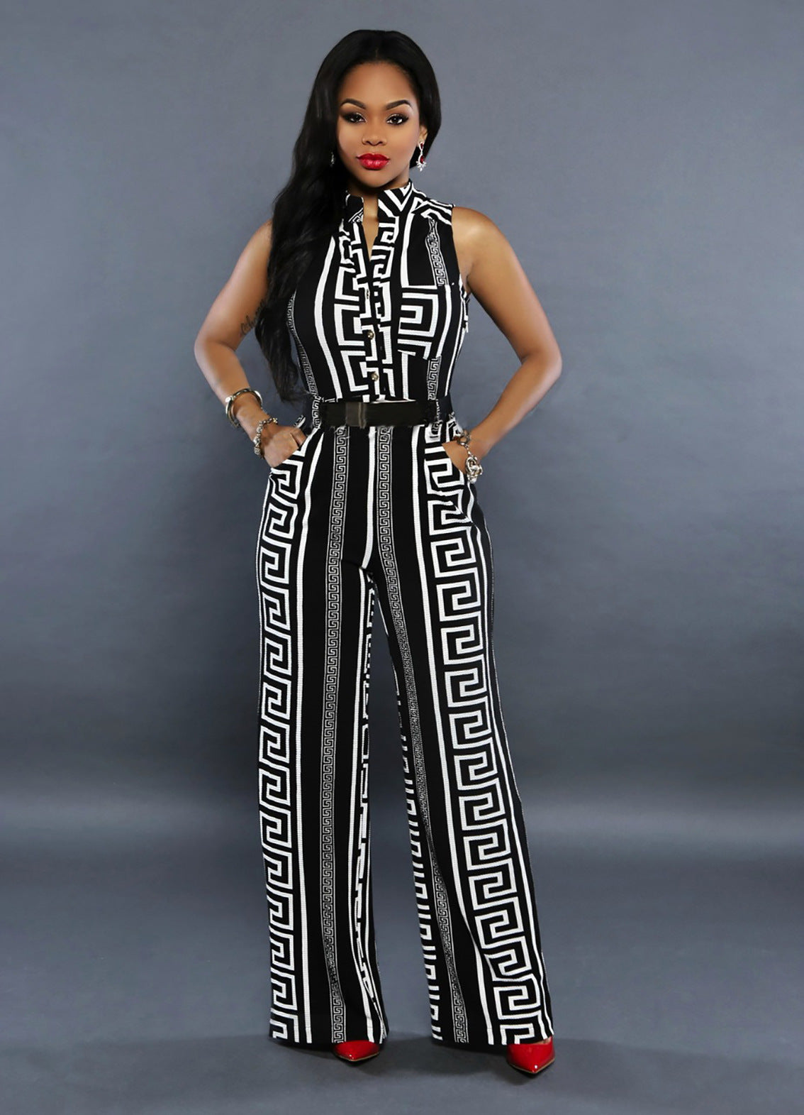 Sexy Summer Print Women Jumpsuits&rompers