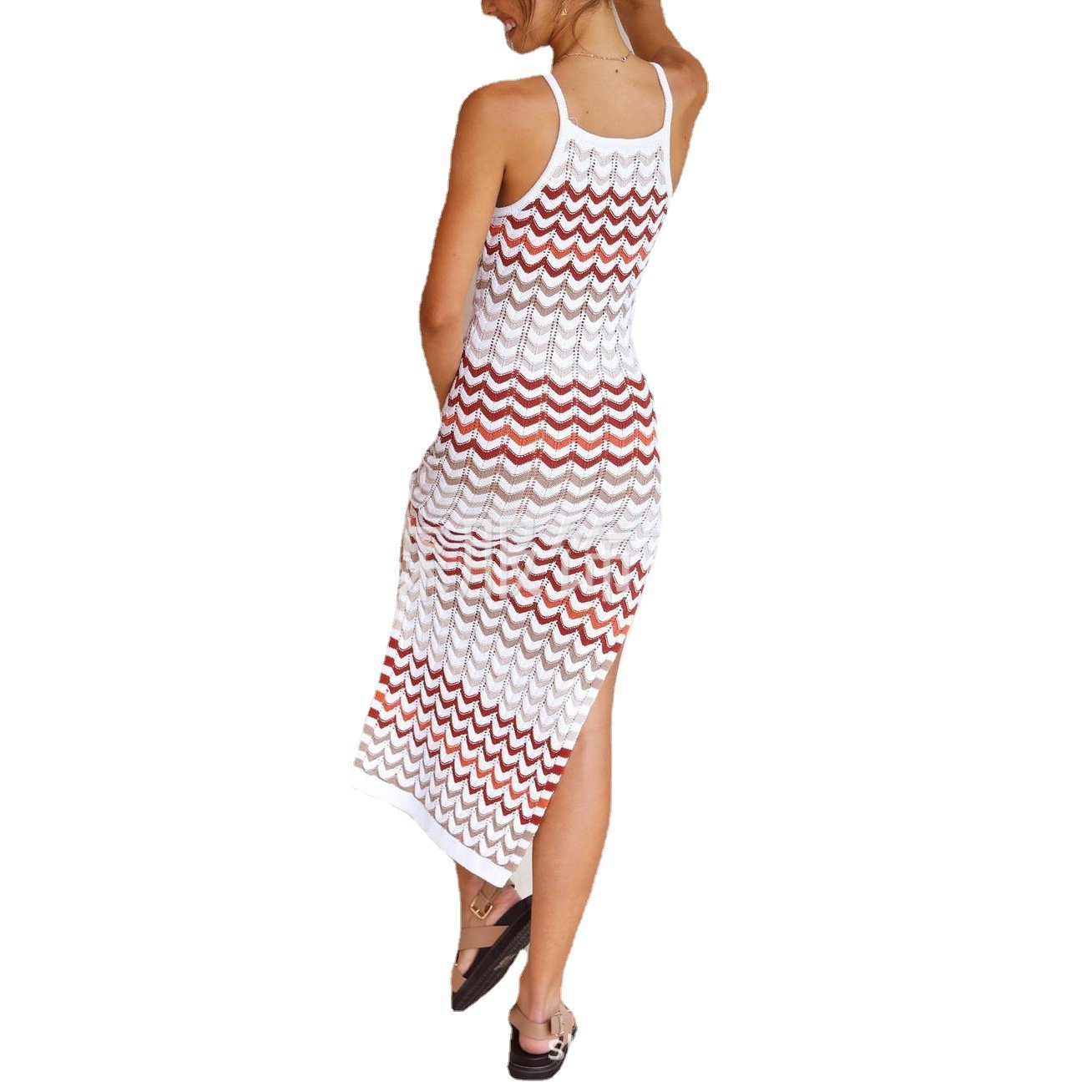 Sexy Knitting Mermaid Midi Dresses-STYLEGOING