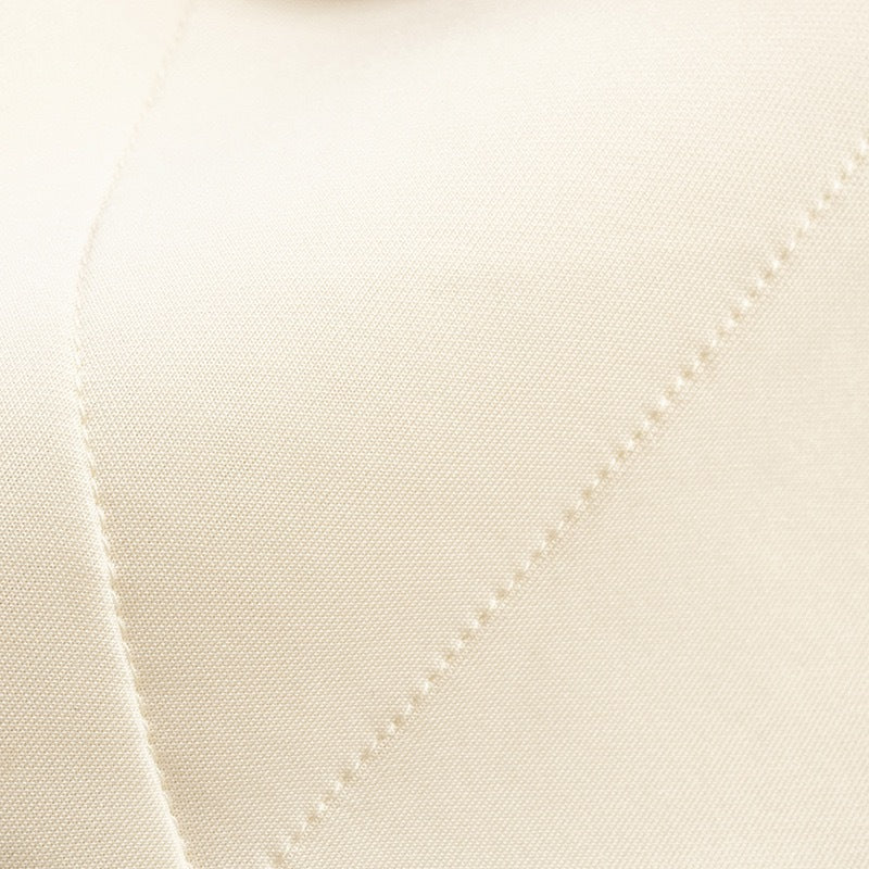 Designed Stand Collar Short Women Top Coat