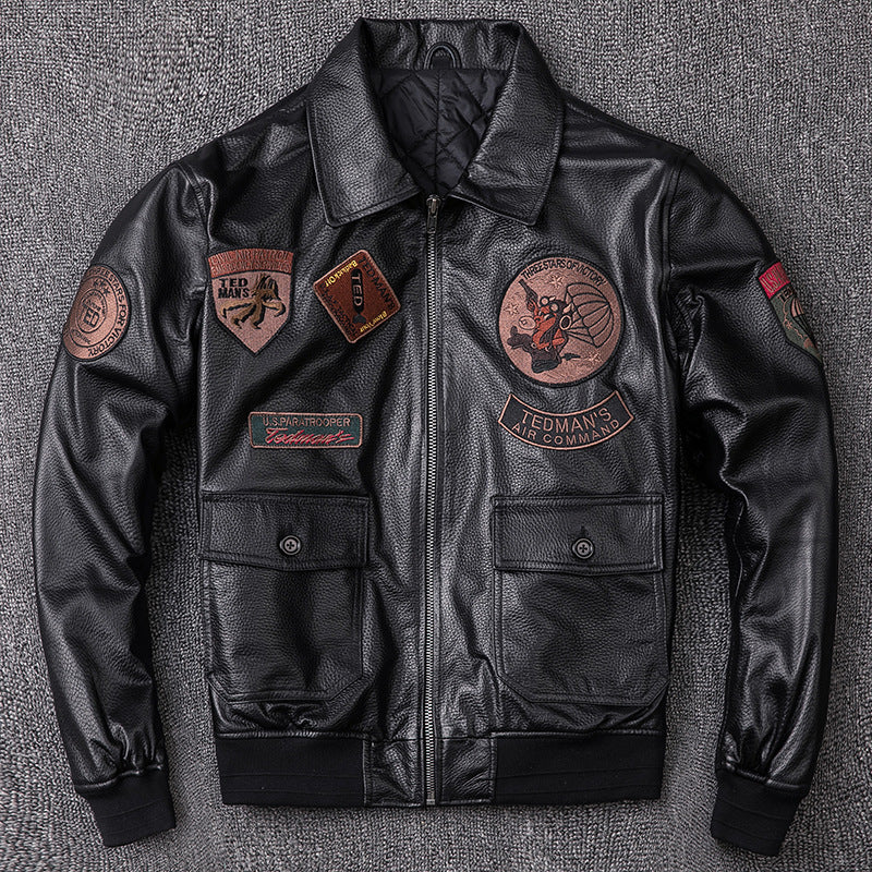 Winter Warm Sheep Skin Short Jackets for Men