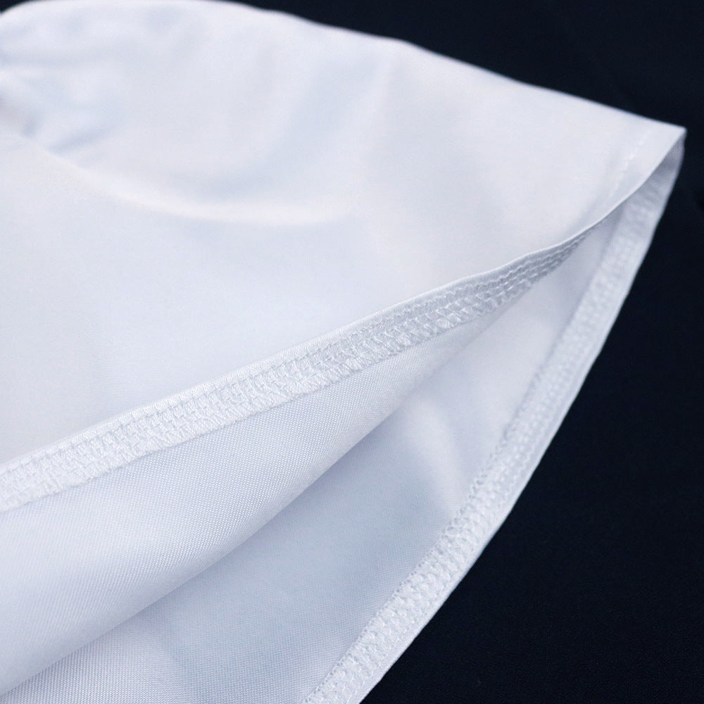 Women Stand Collar Plus Sizes Shirts Dresses