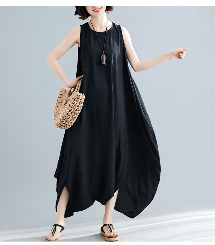 Summer Haren Wide Loose Plus Size Jumpsuits-STYLEGOING
