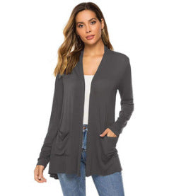 Summer Long Sleeves Women Cardigan Coats