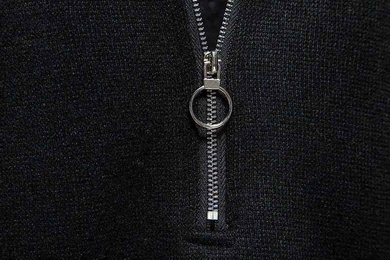Turtleneck Zipper Men's Sweaters