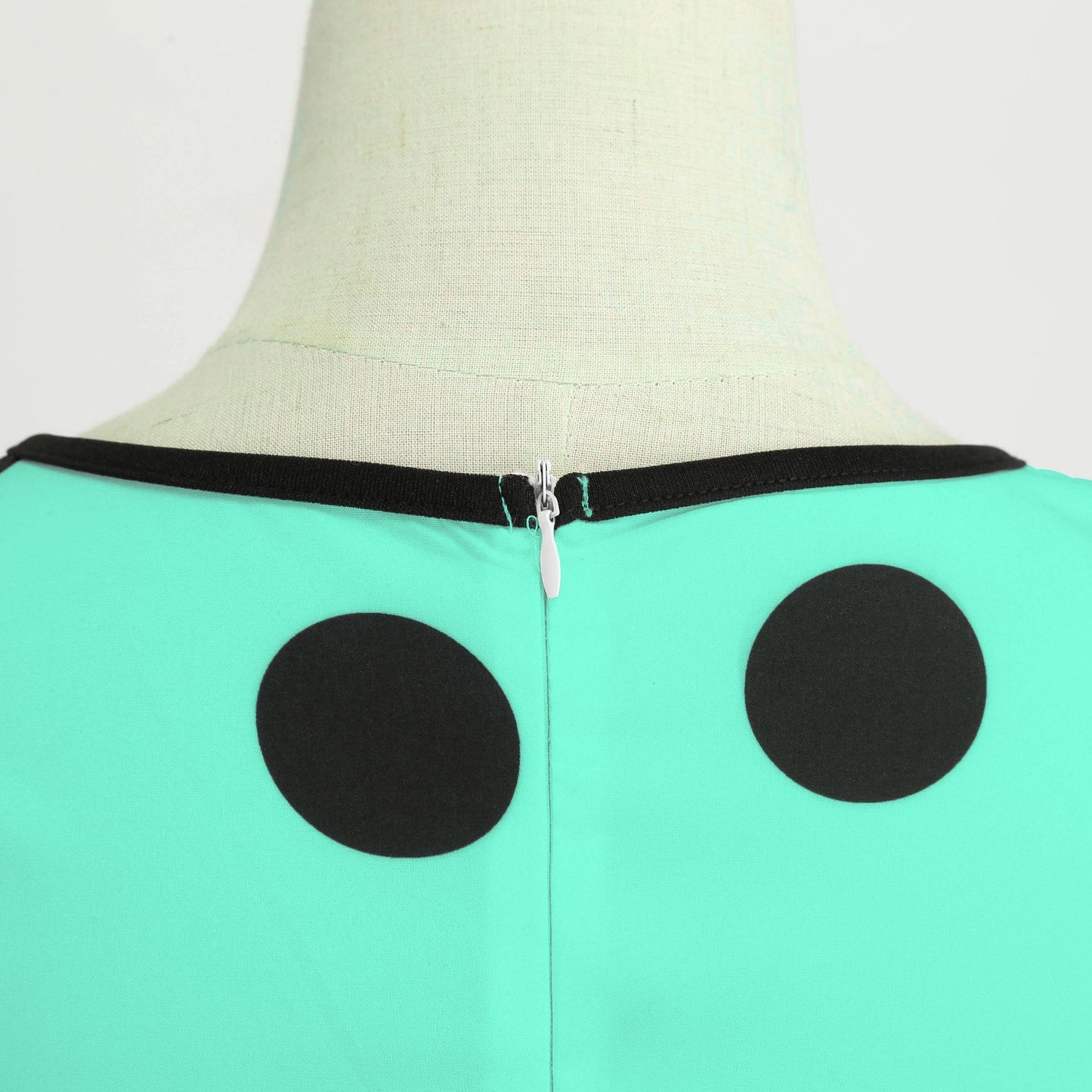 Summer Sleeveless Polka Dot Dresses