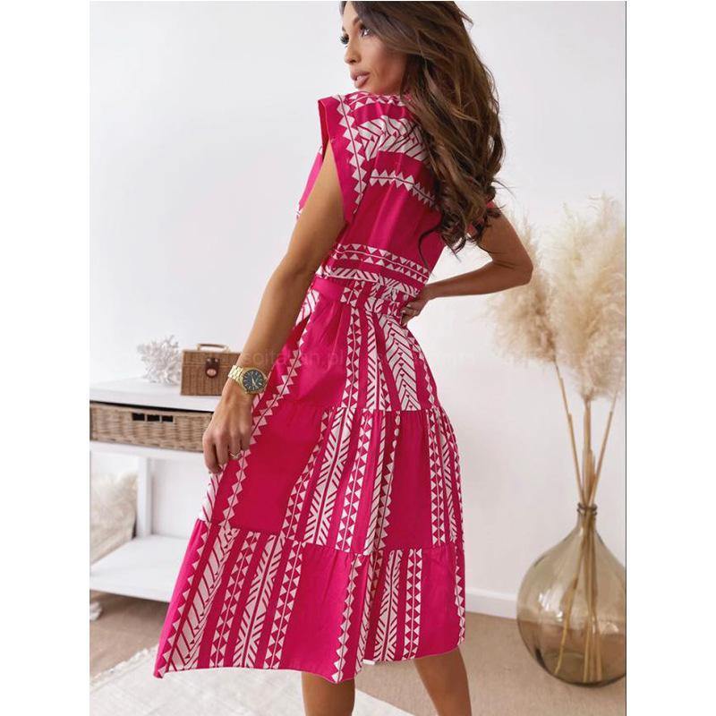 Women Fashion Irregular Mini Dresses-STYLEGOING