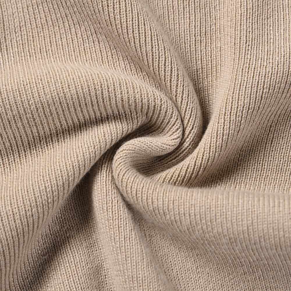New Pullover V Neck Knitting Sxey Sweaters-STYLEGOING