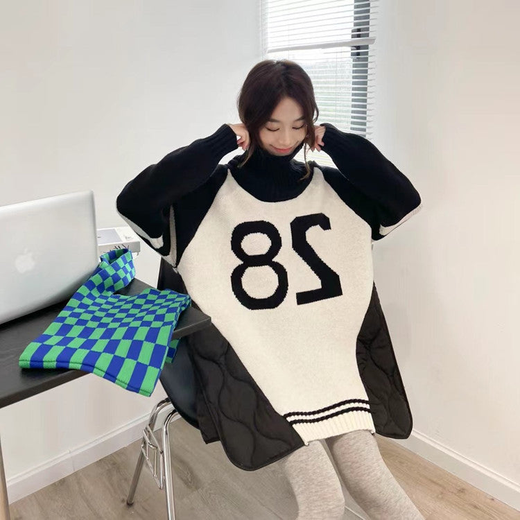 Casual Turtleneck Knitting Pullover Sweaters for Women