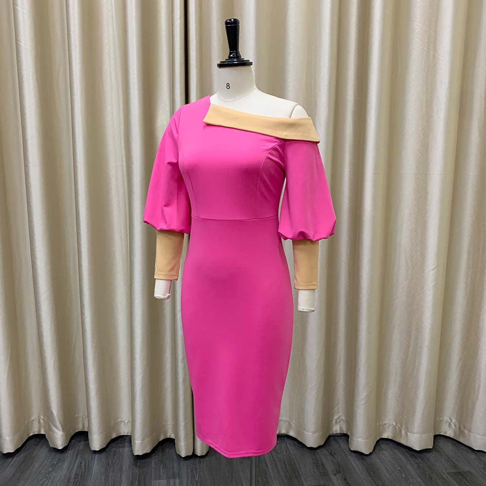 Sexy Office Lady Plus Sizes Dresses