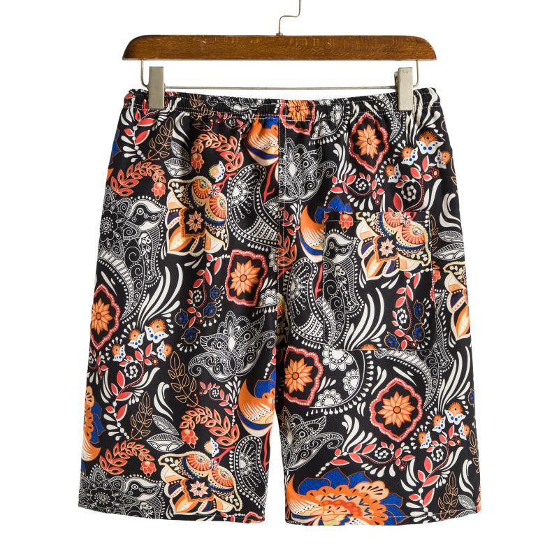 Summer Hawaii Floral Men‘s Beach Sets