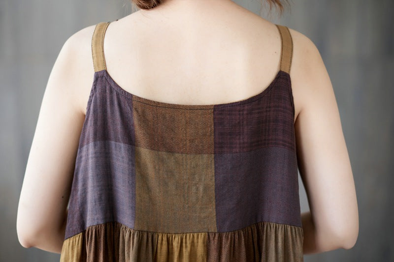 Vintage Sleeveless Plus Sizes Dresses
