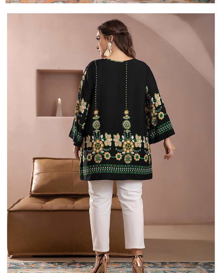 Elegant Plus Sizes Women Tops
