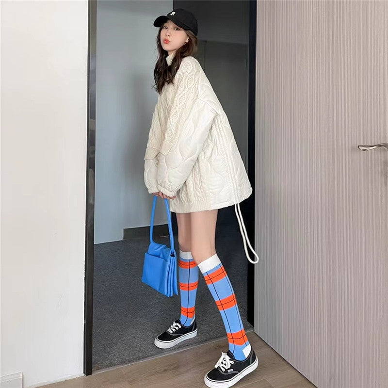 Women Warm High Neck Cotton Knitting Tops