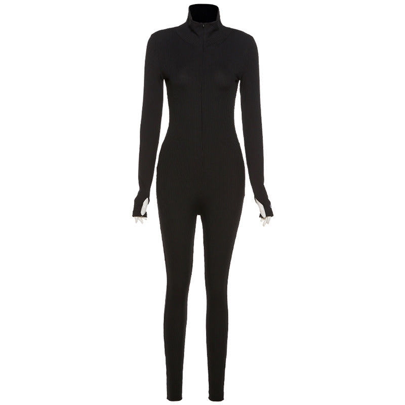 Sexy High Neck Exercising Yoga Jumpsuits