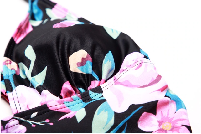 Family Floral One-piece Swimsuit-STYLEGOING