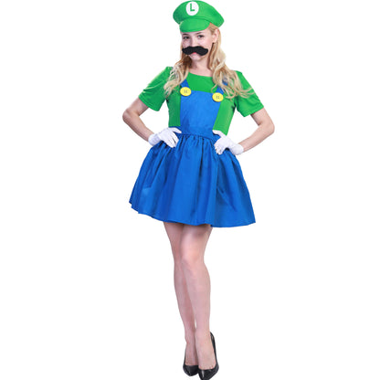 Halloween Super Mario Flash Cosplay Costumes