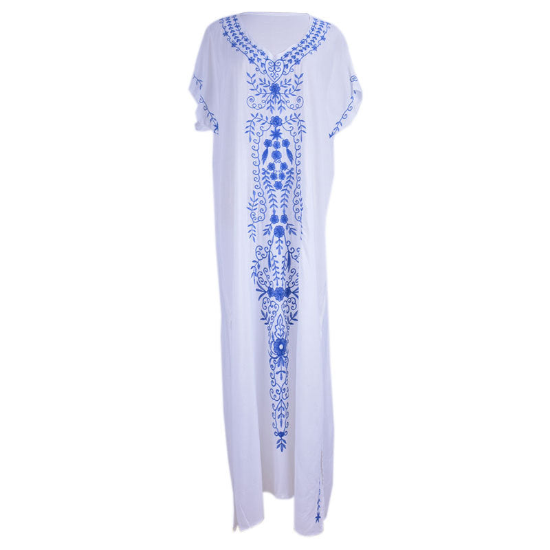 Casual Embroidery Summer Bikini Dresses