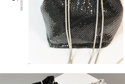 Casual Summer Sequined Chains Shoulder Bags for Women