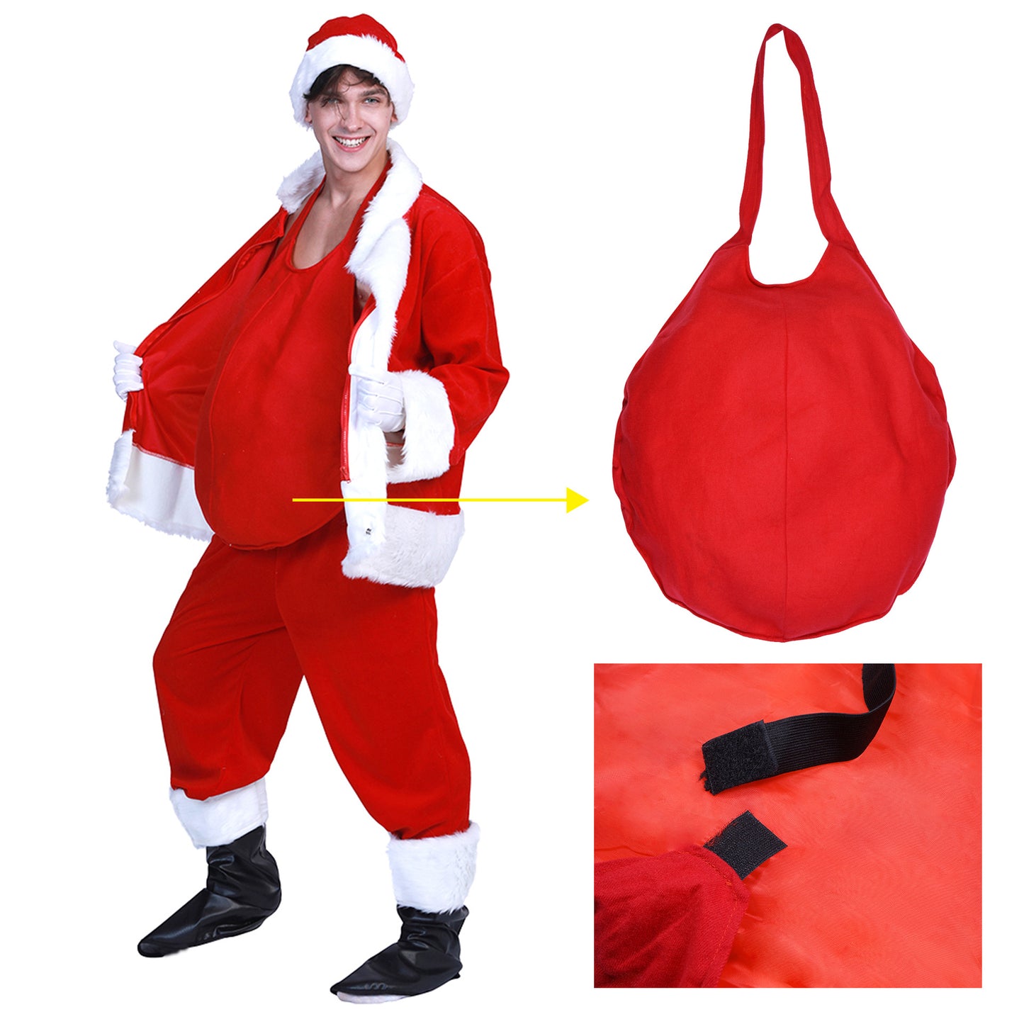Christmas Satan's Belly Cosplay Costumes