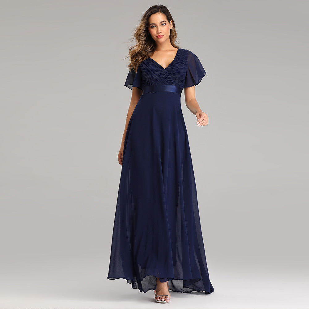 Elegant Chiffon Plus Sizes Bridesmaid Dresses