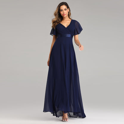 Elegant Chiffon Plus Sizes Bridesmaid Dresses