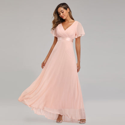 Elegant Chiffon Plus Sizes Bridesmaid Dresses