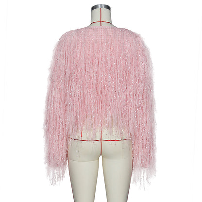 Fashion Hand Made Tassels Pullover Sweaters