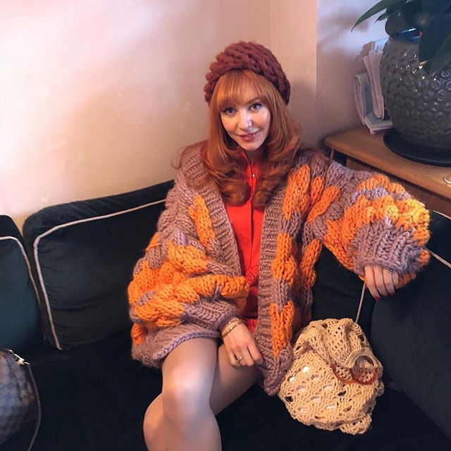 Designed Handmade Knitted Cardigan Sweaters