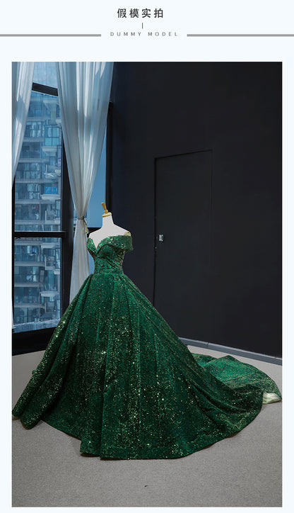 Sexy Off The Shoulder Ball Gown Wedding Party Dresses