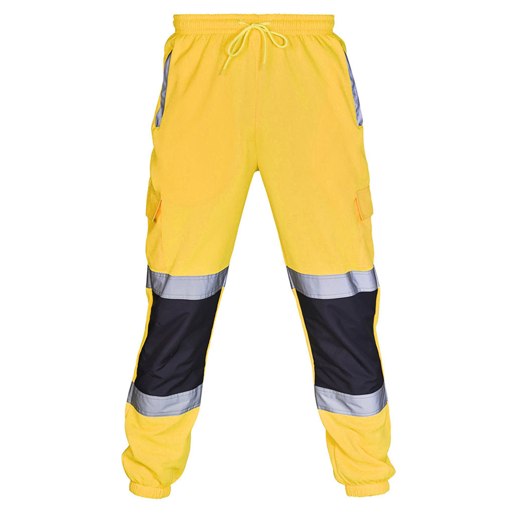 Fashion Silver Reflective Uniform Pants