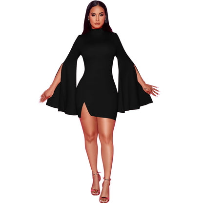 Sexy Long Sleeves Mini Dresses