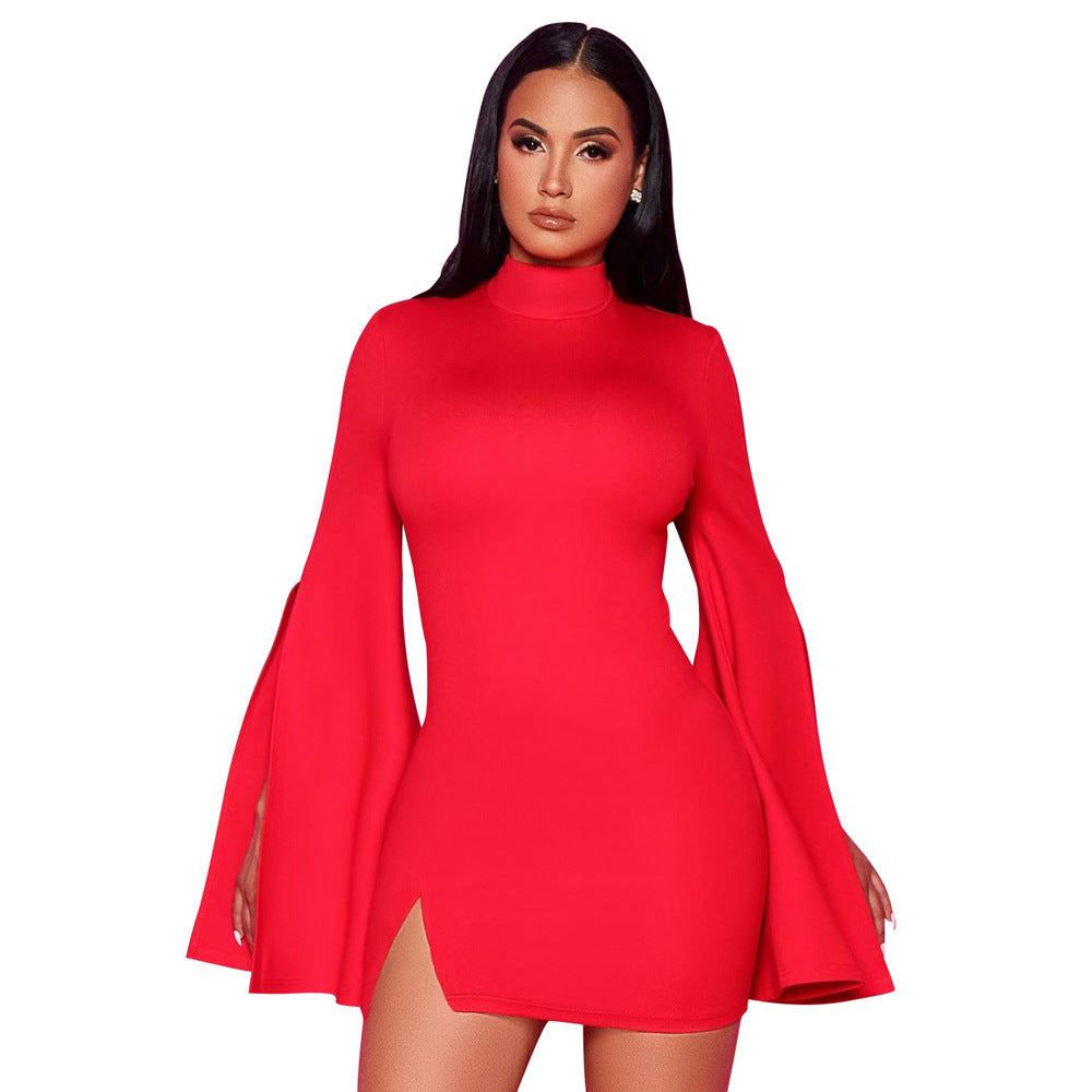 Sexy Long Sleeves Mini Dresses