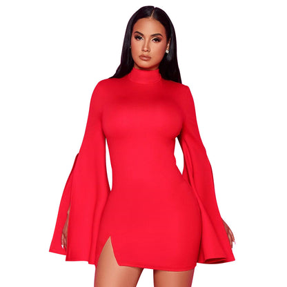 Sexy Long Sleeves Mini Dresses