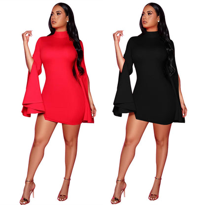 Sexy Long Sleeves Mini Dresses