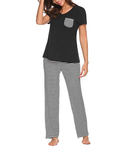 Casual Comfortable Women Two Pieces Sleepwear