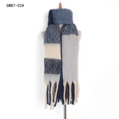 Casual Warm Thick Winter Scarves