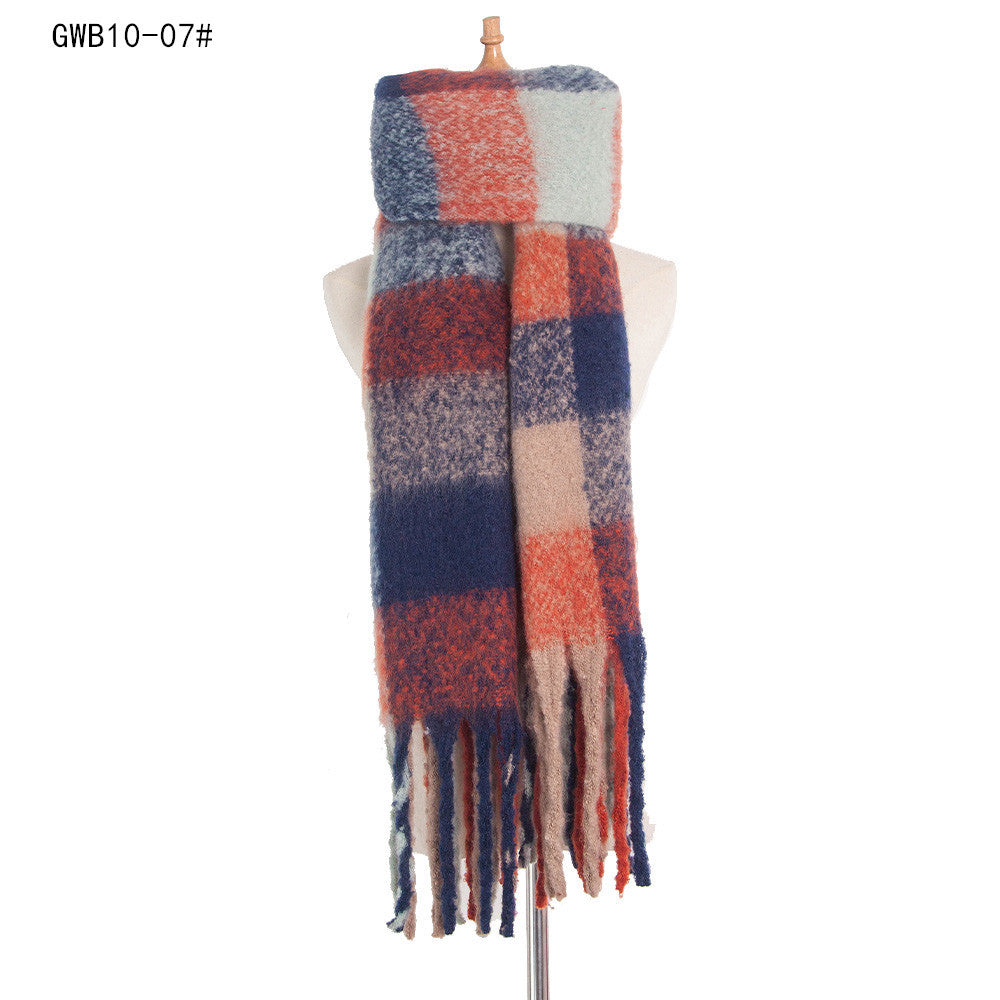 Casual Warm Thick Winter Scarves