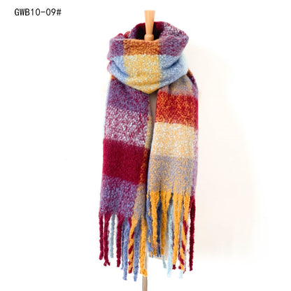 Casual Warm Thick Winter Scarves
