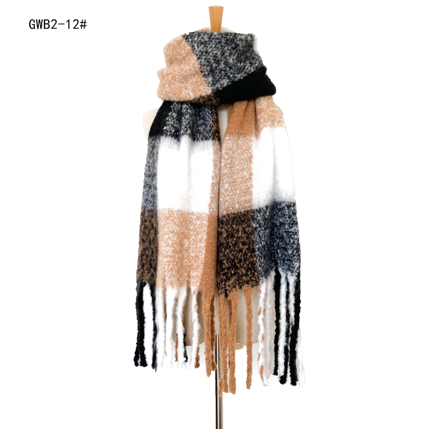 Casual Warm Thick Winter Scarves