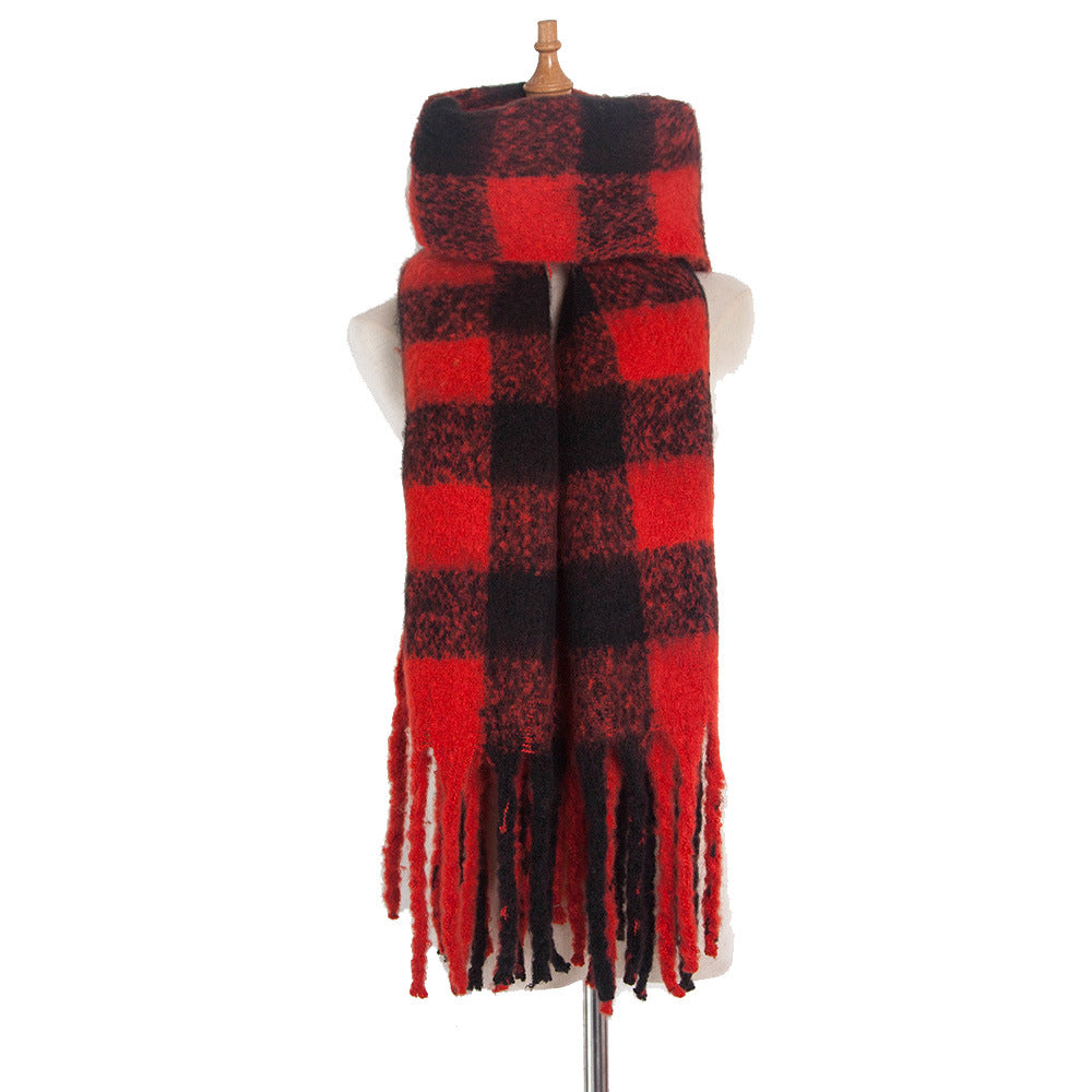 Casual Warm Thick Winter Scarves